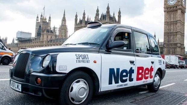 NetBet lança campanha publicitária nos táxis de Londres
