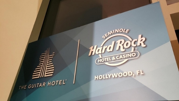 Hard Rock opened in Florida its US$1.5 billion guitar-shaped Hotel & Casino
