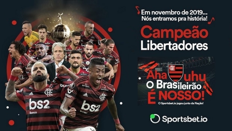 “Sportsbet.io fica muito feliz e honrada por já ter entrado para as páginas de glórias do Flamengo”