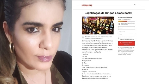 Ex-funcionária do Bingo Imperatriz lidera petição a Bolsonaro para reabertura do mercado