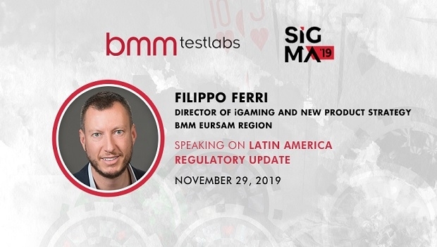 BMM exhibits at SiGMA 2019 this week