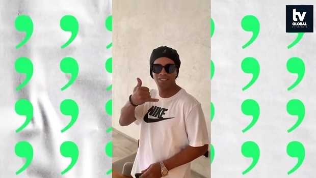 Ronaldinho sends best wishes to TV Global Enterprises CEO for his birthday