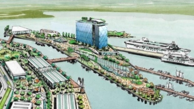 Project for casino resort in Rio creates artificial island in Guanabara Bay