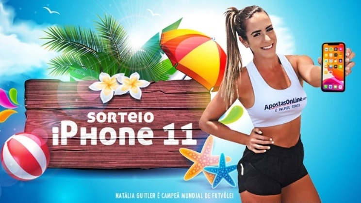 A campeã mundial de futevôlei Natália Guitler é a nova embaixadora da ApostasOnline.com