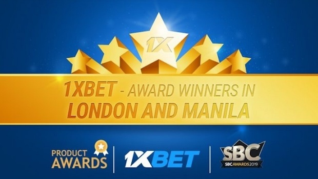 1xBet crowned at both G2E and SBC awards
