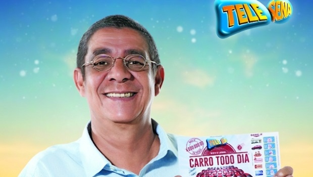 Zeca Pagodinho é a estrela da nova campanha da Tele Sena de Carnaval