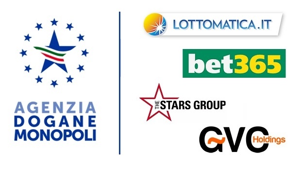 Itália concede concessões de jogos de azar online