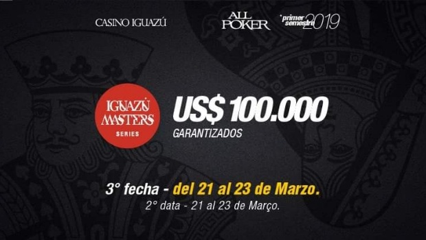 Casino Iguazú se prepara para a terceira etapa do Iguazu Masters Serie