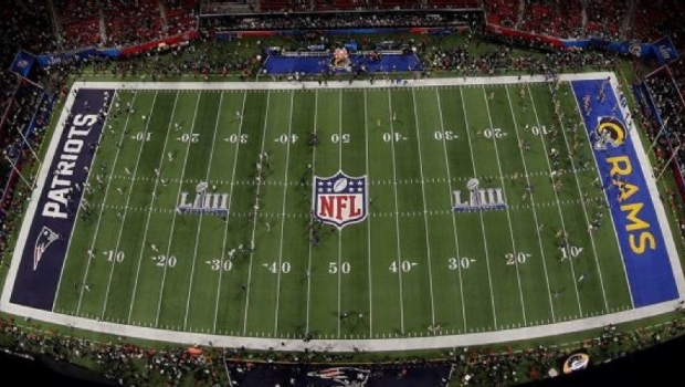Com liberação em diversos estados, apostas batem recorde no Superbowl LIII