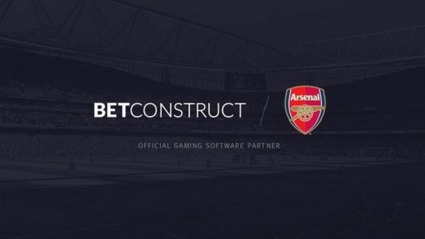 BetConstruct se junta ao Arsenal como o parceiro oficial