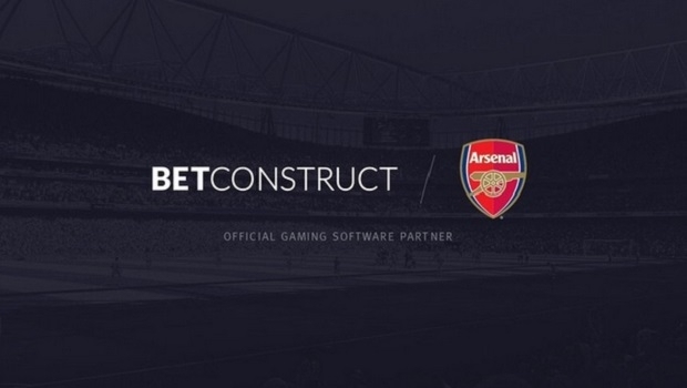 BetConstruct se junta ao Arsenal como o parceiro oficial