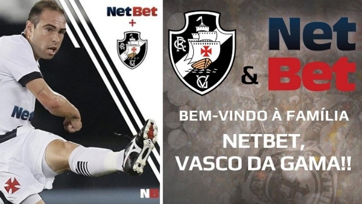 NetBet é o novo patrocinador do Vasco da Gama