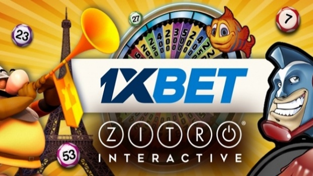 Zitro’s online games now available at 1xbet.com