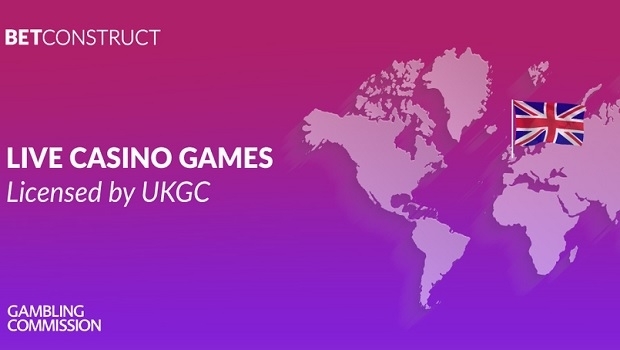 BetConstruct’s Live Casino is granted UKGC licence