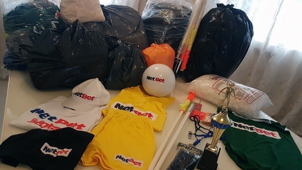 Besides sponsoring football teams, NetBet carries out social actions in Brazil