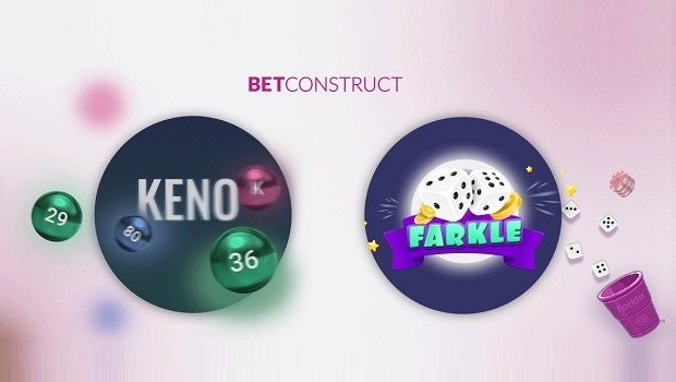 Farkle e Keno impulsionam o portfólio de jogos da BetConstruct