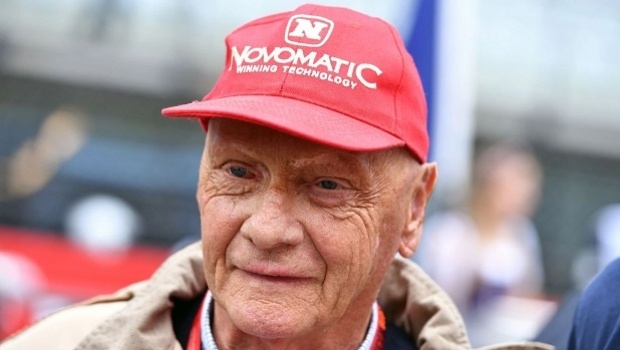 Novomatic se despede de Niki Lauda, ​​tricampeão de F1 e embaixador da marca desde 2014