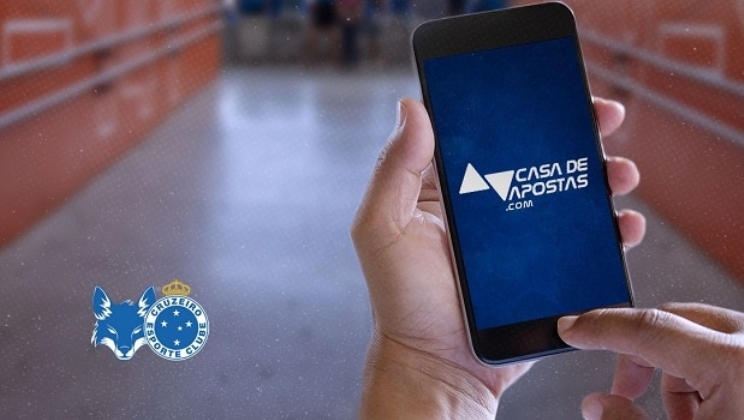 Site "Casa de Apostas" agora é o novo patrocinador do Cruzeiro
