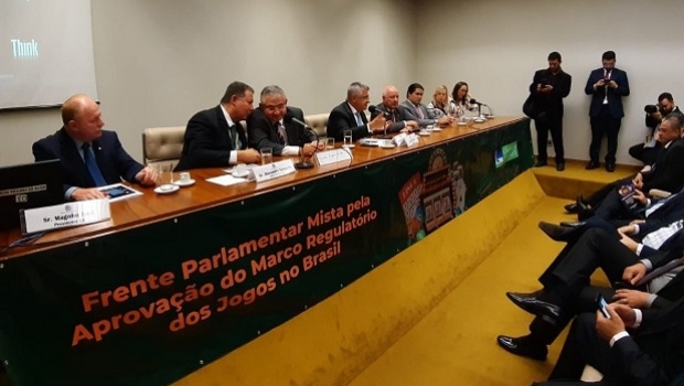 Parliamentary Front in favor of gaming legalization was launched today in Brasilia