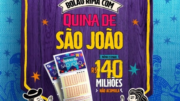 Prêmio milionário da Quina de São João movimenta as lotéricas em todo Brasil
