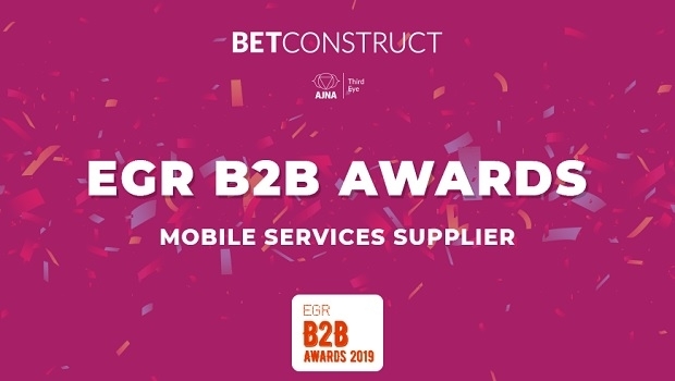 BetConstruct is elected ‘Mobile Services Supplier of the year’