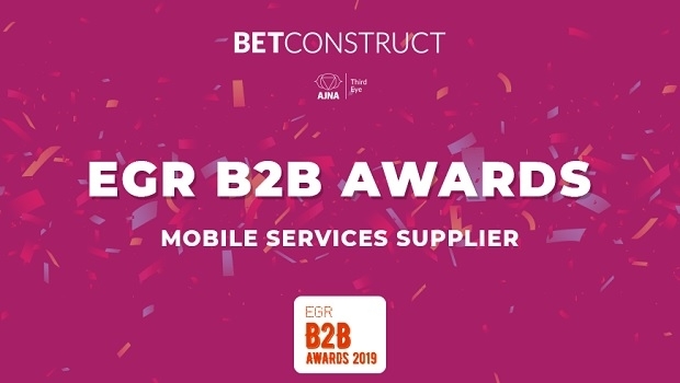 BetConstruct is elected ‘Mobile Services Supplier of the year’