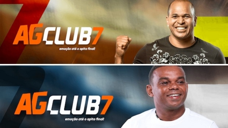 Ex-atacantes Aloísio Chulapa e Carlinhos Bala são embaixadores do AGClub7