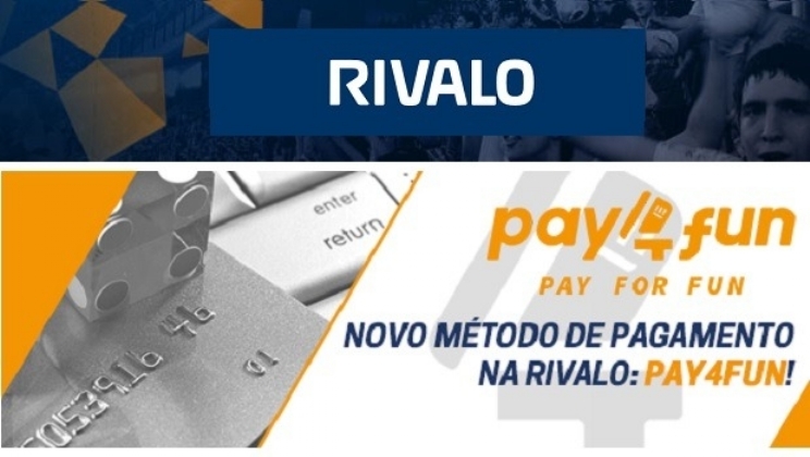 Rivalo abre mais uma opção de depósito com a Pay4fun