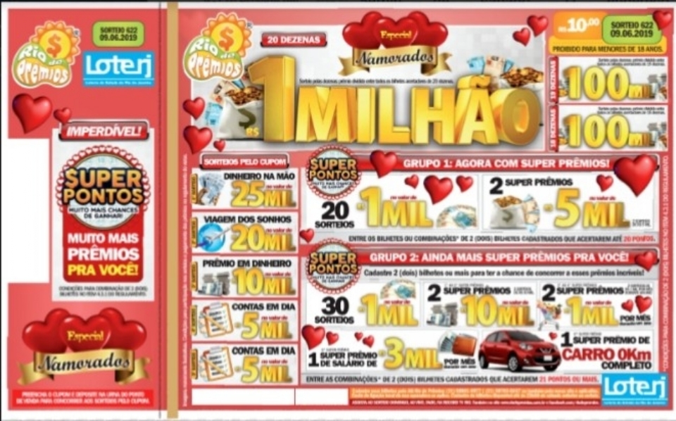 rio de premios tem r 1 milhao e carro 0km no dia dos namorados games magazine brasil