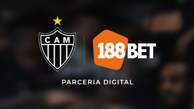 Atlético Mineiro fecha parceria digital com empresa global de apostas online 188BET