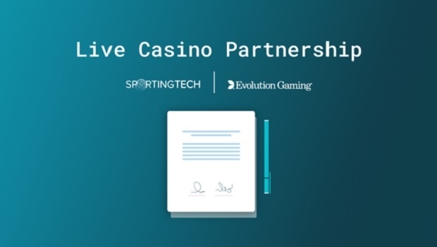 Sportingtech vai oferecer jogos de cassino ao vivo pela Evolution Gaming