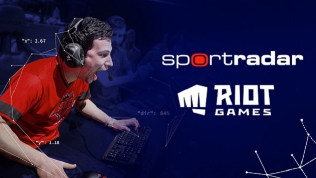A Riot Games usará os Integrity Services da Sportradar para monitorar competências de eSports