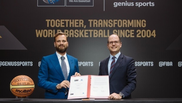 FIBA e Genius Sports anunciam renovação da histórica parceria tecnológica