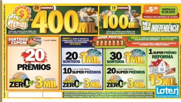 Rio de Prêmios promove o mês da independência com o 'Dívidas Zero'