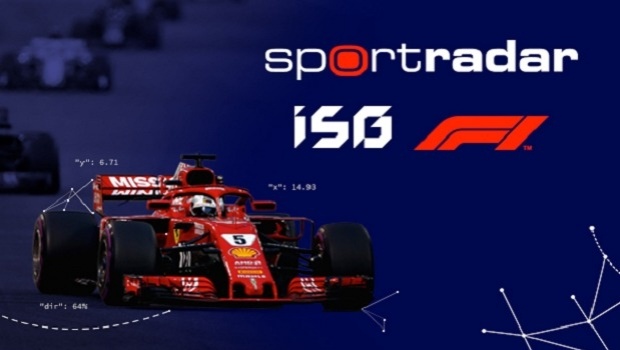 Sportradar e F1 apresentam dados para apostas ao vivo em corridas