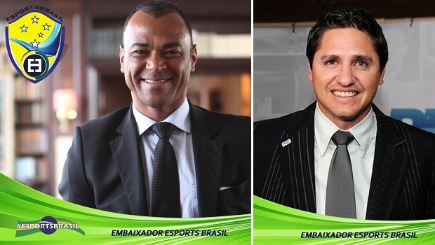 Cafú e Edmilson estrelam o novo programa "Embaixadores do Esports" da CBDEL