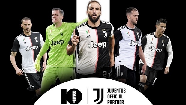 10Bet se torna parceiro internacional de apostas oficial da Juventus