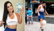 Tempobet se une a Raquel Freestyle para ação de marca na rua com embaixadinhas