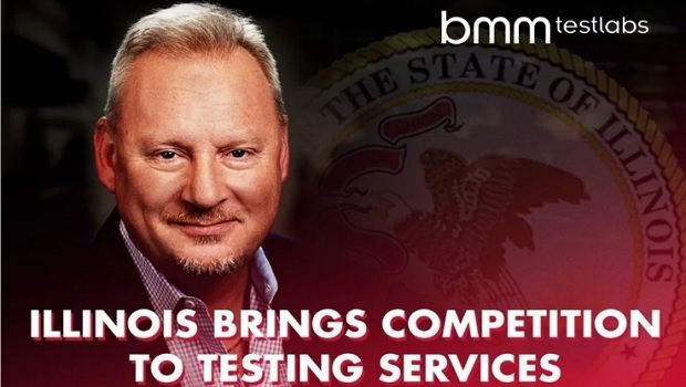 Illinois traz concorrência para serviços de teste em peças-chave da conta de apostas esportivas
