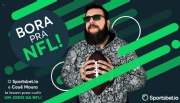 Sportsbet.io Brasil se junta a Cauê Moura e realiza concurso para curtir um jogo da NFL