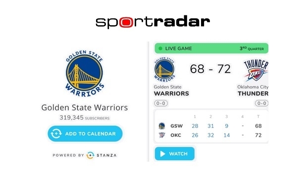 Stanza fecha acordo com a Sportradar para trazer dados esportivos robustos ao calendário