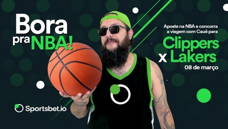 Ação da Sportsbet.io com o influencer Cauê Moura levará apostador para Los Angeles