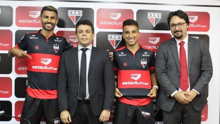 Atlético Goianiense apresenta oficialmente camisa com patrocínio máster da estadium.bet