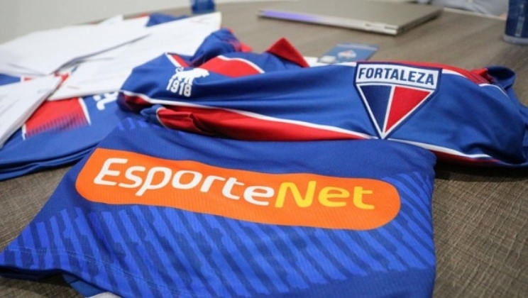 Fortaleza anuncia a casa de apostas EsporteNet como seu novo patrocinador master