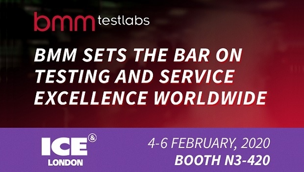 BMM sets the bar on testing and service excellence worldwide at ICE London 2020