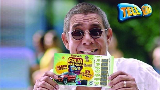 Zeca Pagodinho está de volta aos comerciais da Tele Sena