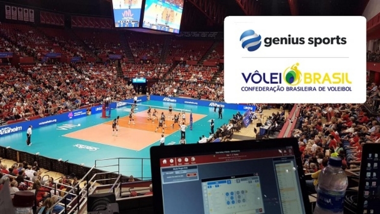 Confederação Brasileira de Voleibol e Genius Sports anunciam nova parceria