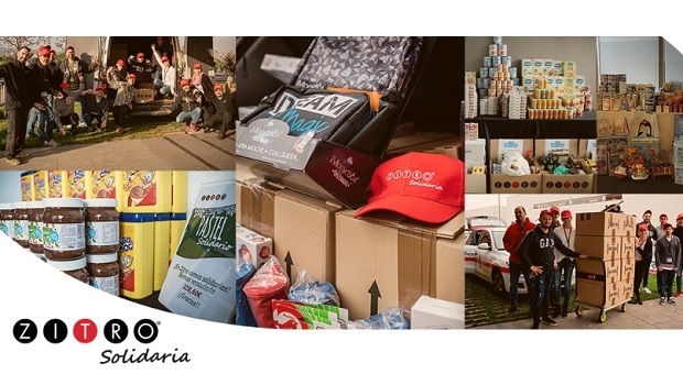 Zitro mostra solidariedade comunitária