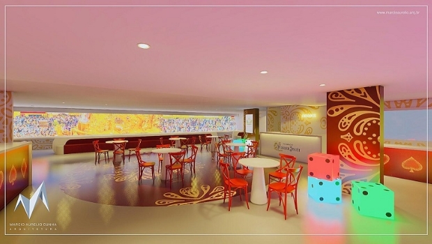 Assim será o impressionante camarote que recriará um cassino de Las Vegas no Carnaval do Rio