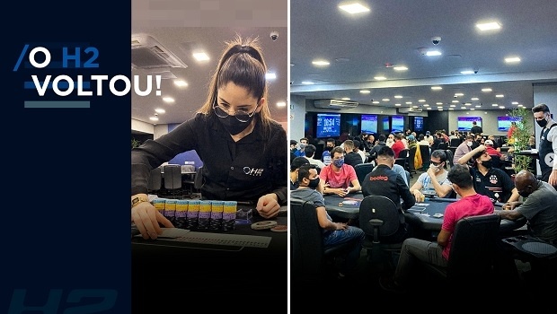 Poker is back: H2 Club São Paulo reopens following new protocols